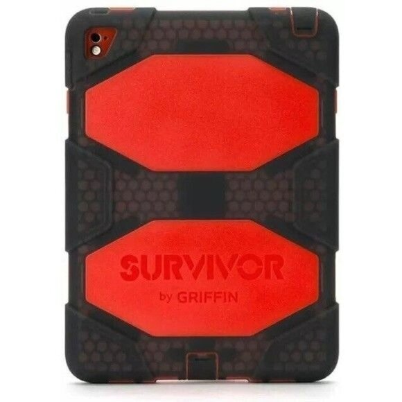 Griffin GB42576 Survivor All-Terrain Rugged PET Protective Case for Apple iPad 2 - Picture 2 of 6